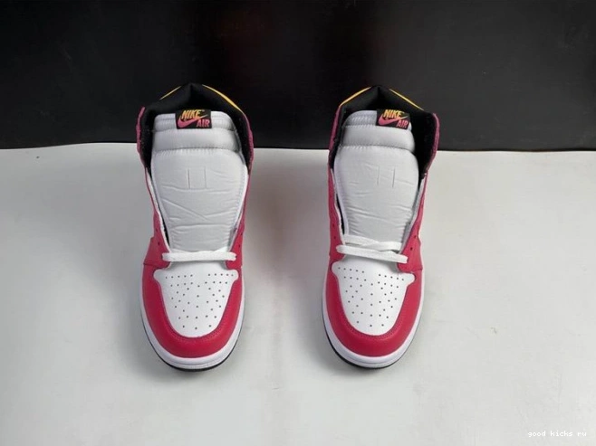 Fusion OGLight 555088-603 High 1 Air Jordan Red 0728